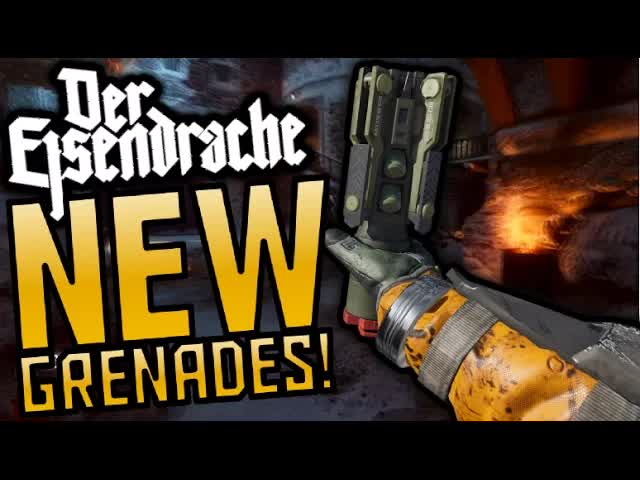 DER EISENDRACHE SECRET "PANZER SHOCKCHARGE GRENADES" MOD! TRIP MINES EASTER EGG? Black Ops 3 Zombies