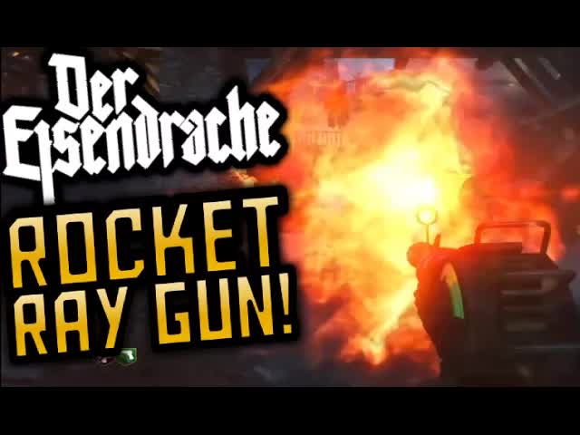 DER EISENDRACHE SECRET "ROCKET RAY GUN" GLITCH! UPGRADED RAY GUN! (Black Ops 3 Zombies Easter Egg?)
