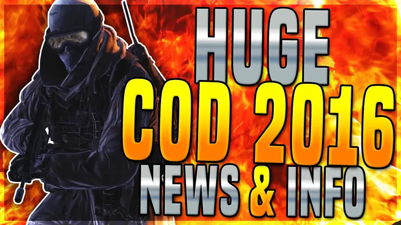 Call of Duty 2016: Leaked NEWS/INFO? ADVANCED MOVEMENT/SPECIALISTS RETURN? Ghosts 2/Modern Warfare 4