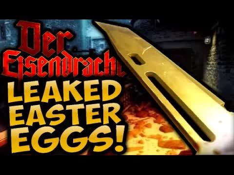 "DER EISENDRACHE" UNSOLVED EASTER EGGS! UPGRADED BOWIE KNIFE/SECRET ROOM LEAKED! Black Ops 3 Zombies