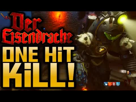 "DER EISENDRACHE" BEST PANZER SOLDAT STRATEGY! KILL IN ONE HIT! EASY PANZER BOSS Black Ops 3 Zombies