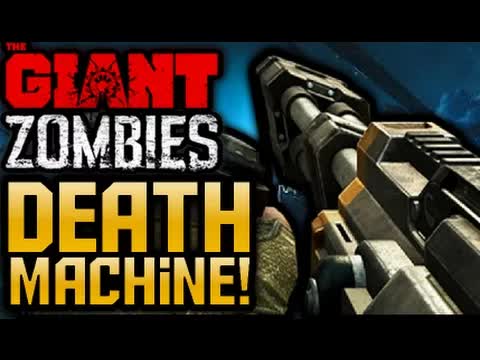 COD Black Ops 3 Zombies "THE GIANT" *NEW* WEAPON! DEATH MACHINE WEAPON // MINI-GUN UPDATE! (COD BO3)