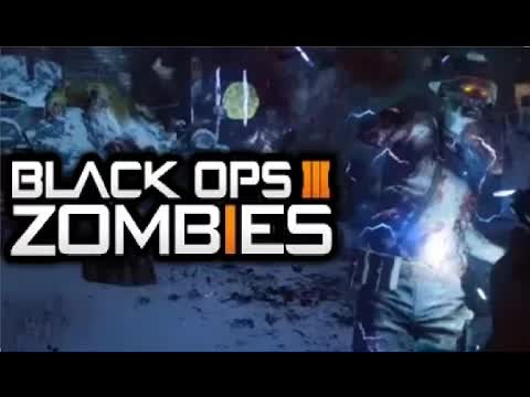 Black Ops 3 ZOMBIES "DER EISENDRACHE" ELECTRIC ZOMBIES, FROZEN FOREST NUKE, HELLHOUNDS DLC Gameplay