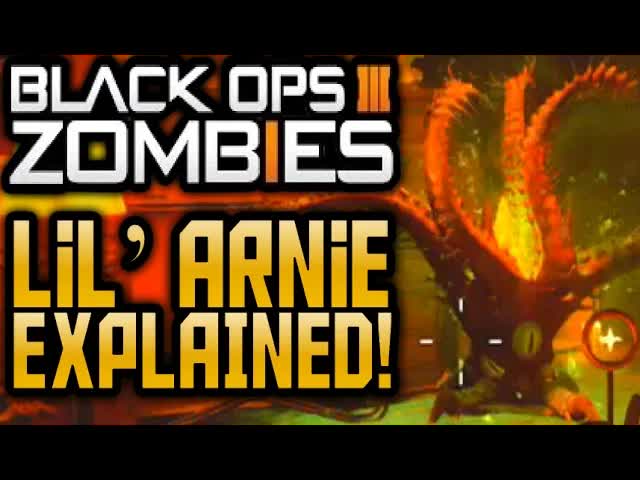 COD Black Ops 3 ZOMBIES "Lil'ARNIE" EXPLAINED! STORYLINE & CREATION/ORIGINS! COD BO3 Shadows of Evil