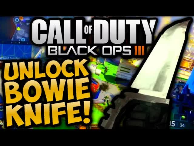 Black Ops 3: HOW TO UNLOCK BOWIE KNIFE IN MULTIPLAYER GUIDE! (Custom Games DLC Bowie Knife Gameplay)
