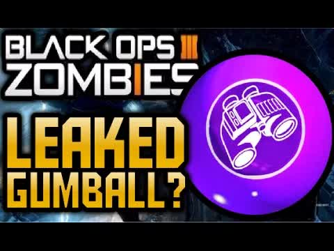 Black Ops 3 ZOMBIES (CANCELLED/SCRAPPED) GOBBLEGUM THAT NEVER ENDED UP RELEASING IN DLC! BO3 ZOMBIES