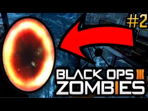 Black Ops 3 ZOMBIES "DER EISENDRACHE" POSSIBLY  PORTAL FOUND IN TRAILER? GRAMOPHONE EASTER EGG!