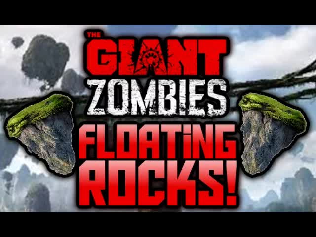 COD Black Ops 3 Zombies THE GIANT "FLOATING ROCKS" EASTER EGG HINTS OR GLITCH? ( COD BO3 The Giant )