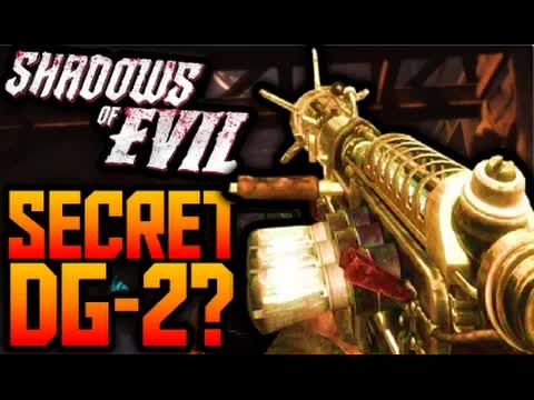 Black Ops 3 ZOMBIES ~ SHADOWS OF EVIL ~ SECRET 2nd WONDER WEAPON FOUND? WUNDERWAFFE DG-2 Easter Egg?