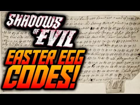 Black Ops 3 ZOMBIES Shadows of Evil EASTER EGG: 2 *NEW* CODES FOUND! 1 SOLVED! (COD BO3 Zombies SOE)