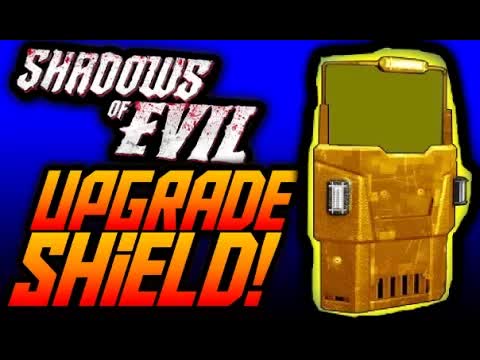 COD BO3 SHADOWS OF EVIL ~ How to UPGRADE THE SHIELD GUIDE! Easter Egg Tutorial ~ Black Ops 3 Zombies
