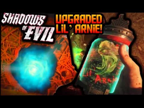 SHADOWS OF EVIL HOW TO UPGRADE "Lil' Arnie" Upgraded Lil Arnie Eater Egg Guide (Black Ops 3 Zombies)