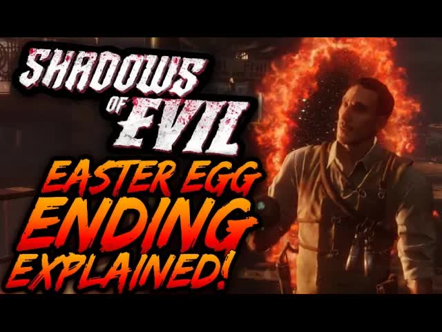SHADOWS OF EVIL EASTER EGG ENDING EXPLAINED! Entire Storyline Ending CUTSCENE! (Black Ops 3 Zombies)