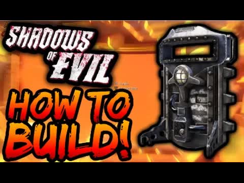 COD Black Ops 3 ZOMBIES Shadows of Evil How to Build the ROCKET SHIELD GAMEPLAY Guide/Tutorial (BO3)