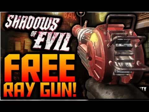 COD Black Ops 3 ZOMBIES Shadows of Evil How to get a FREE RAY GUN, FREE Points, POWERUPS EASTER EGG!