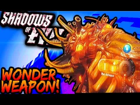 COD Black Ops 3 ZOMBIES Shadows of Evil "KOR-MAROTH" WONDER WEAPON LEAKED GAMEPLAY (Link) Buildable