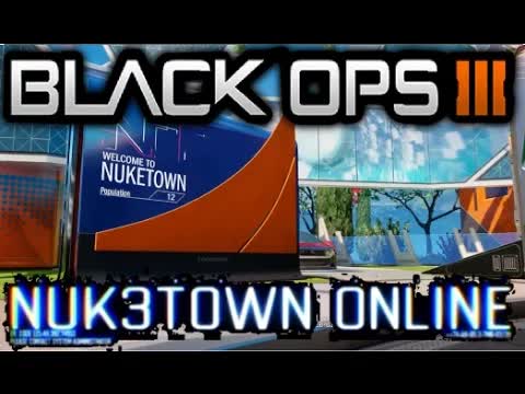 Call of Duty Black Ops 3 FULL NUK3TOWN GAMEPLAY TRAILER! Nuketown Remake DLC Bonus Map Gameplay INFO