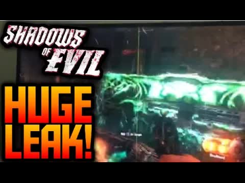 Black Ops 3 ZOMBIES Shadows of Evil HUGE LEAKED GAMEPLAY! (Link) MYSTERY BOX, EASTER EGGS, CTHULHU!
