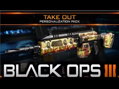 Call of Duty Black Ops 3 "TAKE OUT" DLC CAMO GAMEPLAY TRAILER (Live Action) PERSONALIZATION PACK BO3