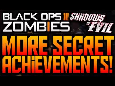 Call of Duty Black Ops 3 ZOMBIES Shadows of Evil MORE EASTER EGG SECRET/BONUS ACHIEVEMENTS LEAKED!