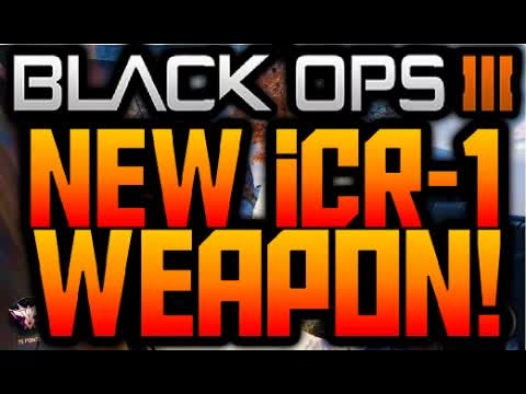 Call of Duty Black Ops 3 NEW ICR-1 WEAPON REVEALED IN LIVESTREAM (Mulitplayer GUN) COD BO3 NEWS/INFO