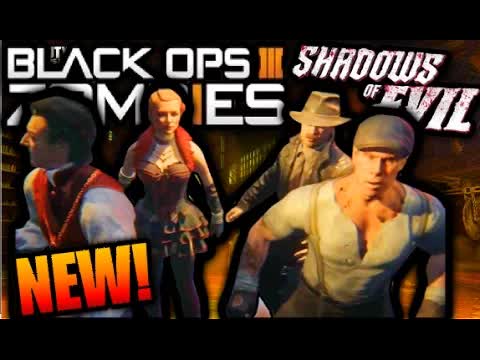 Call of Duty Black Ops 3 ZOMBIES SHADOWS OF EVIL NEW TRAILER! CINEMATIC CUTSCENE! "SHADOWS WITHIN!"