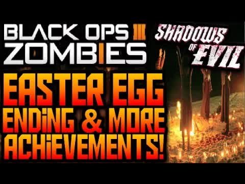 Call of Duty Black Ops 3 ZOMBIES Shadows of Evil EASTER EGG ENDING &MORE! "ALL ACHIEVEMENTS LEAKED!"