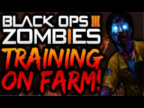 Black Ops 2 Zombies "FARM" ROUND 20+ LIVE GAMEPLAY STRATEGY! (Black Ops 3 Zombies Training #2)