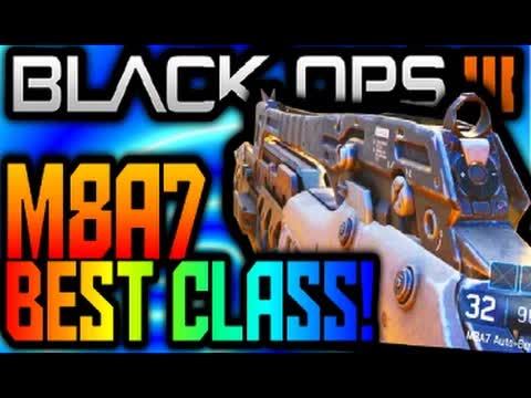 Call of Duty Black Ops 3 "M8a7" BEST CLASS SETUP & REVIEW! Assault Rifle Create-a-Class &AR Gameplay