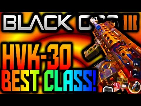 Call of Duty Black Ops 3 "HVK-30" BEST CLASS SETUP & REVIEW! Assault Rifle Create-a-Class & Gameplay