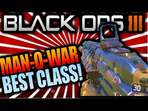 Call of Duty Black Ops 3 "MAN-O-WAR" BEST CLASS SETUP! Assault Rifle Create-a-Class TIPS & Gameplay
