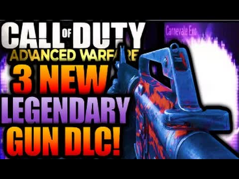 Call of Duty Advanced Warfare NEW LEGENDARY WEAPONS! M16/AK-47/CEL-3 FREE DLC GUNS (COD AW News/info