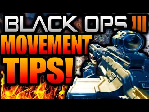 Call of Duty Black Ops 3 MOVEMENT TIPS & TRICKS TUTORIAL : BO3 How to Wall-Run/Thrust Jump Mechanics