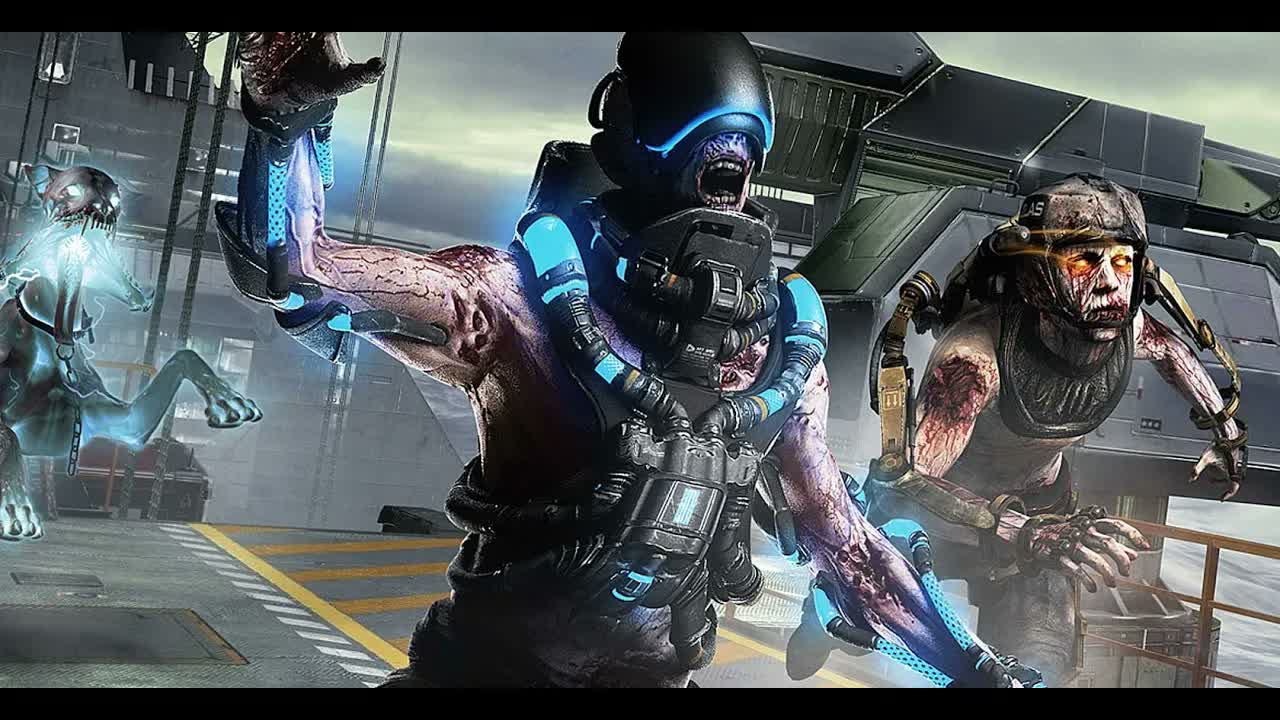 COD Advanced Warfare EXO-ZOMBIES DESCENT EASTER EGG ENDING "DOUBLE FEATURE MODE Guide/Tutorial!" DLC