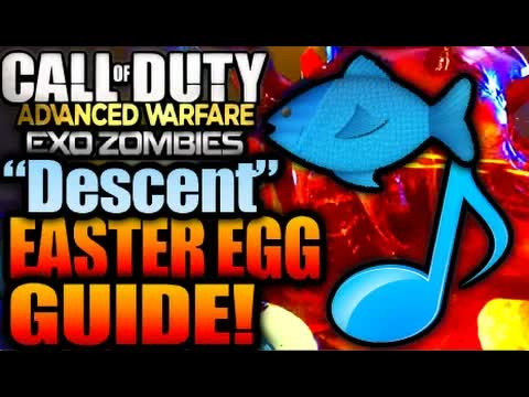 COD Advanced Warfare EXO-ZOMBIES DESCENT FULL EASTER EGG SONG GUIDE/TUTORIAL Music DLC 4 Reckoning