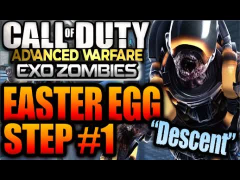 COD Advanced Warfare EXO-ZOMBIES DESCENT EASTER EGG STEP #1?! Theory Guide/Tutorial AW DLC Reckoning