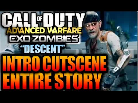 COD Advanced Warfare EXO-ZOMBIES DESCENT Entire Storyline INTRO CUTSCENE EXPLAINED Reckoning AW DLC