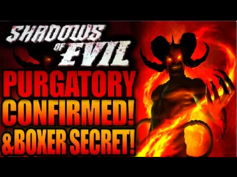 Call of Duty Black Ops 3 ZOMBIES SHADOWS OF EVIL in PURGATORY CONFIRMED & BOXER STORYLINE SECRET BO3