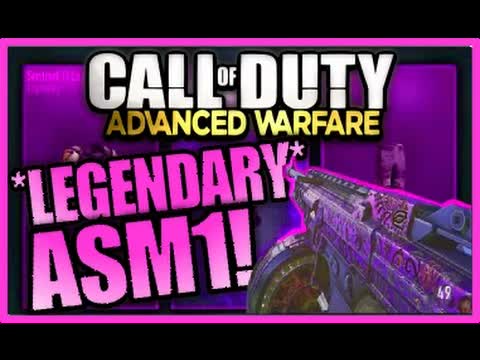 COD Advanced Warfare *NEW LEAKED* LEGENDARY "ASM1 GARE" GUN! Supply Drop Opening Update SOON?! AW