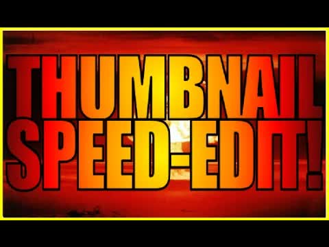 *EASY* Thumbnail Speed-Edit / Tutorial (BASIC EASY EDITING DESIGN) - BEST FREE Software's