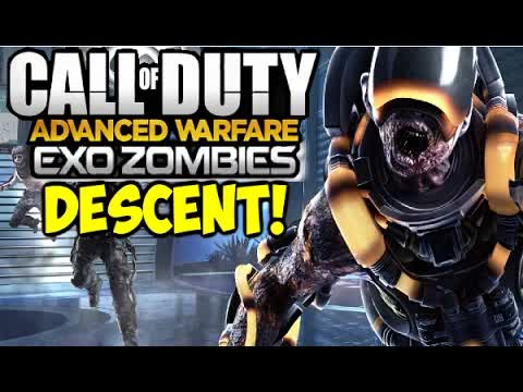 Call of Duty Advanced Warfare EXO-ZOMBIES DESCENT GAMEPLAY Mutant Boss/Wonder Weapon DLC 4 RECKONING