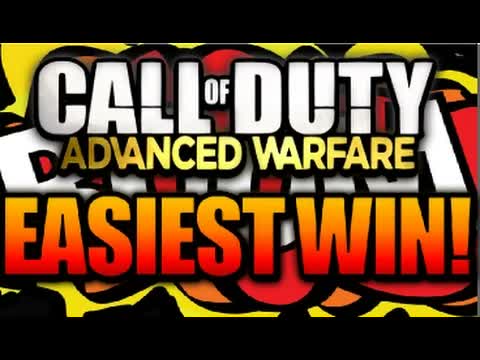 Call of Duty Advanced Warfare The WORLD'S EASIEST WIN?! (COD AW Multiplayer Gameplay WTF Moments)
