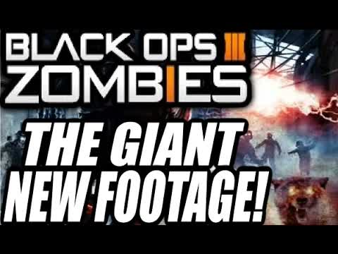 Call of Duty Black Ops 3 ZOMBIES THE GIANT NEW FOOTAGE SNOWING & STARTING PISTOL Der Riese NEWS/INFO