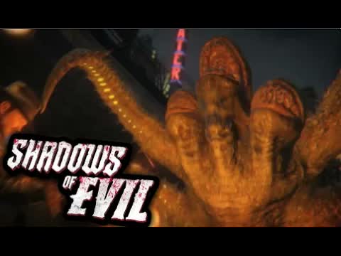 Call of Duty Black Ops 3 ZOMBIES SHADOWS OF EVIL HUGE MARGWA BOSS GAMEPLAY/STRATEGY (COD BO3 Info)
