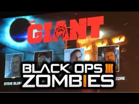 COD Black Ops 3 ZOMBIES "THE GIANT" REVEAL TRAILER GAMEPLAY IMAGES LEAKED COMIC-CON Der Riese REMAKE