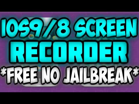 iOS 10 / 9 / 8 / 7 Screen Recorder [FREE NO JAILBREAK] iPhone,iPad,iPod How to Record iOS 10 Display