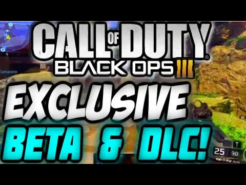 Call of Duty Black Ops 3 Exclusive PS4 MULTIPLAYER BETA DATE/DLC EARLY BO3 Gameplay E3 2015 INFO/NEW