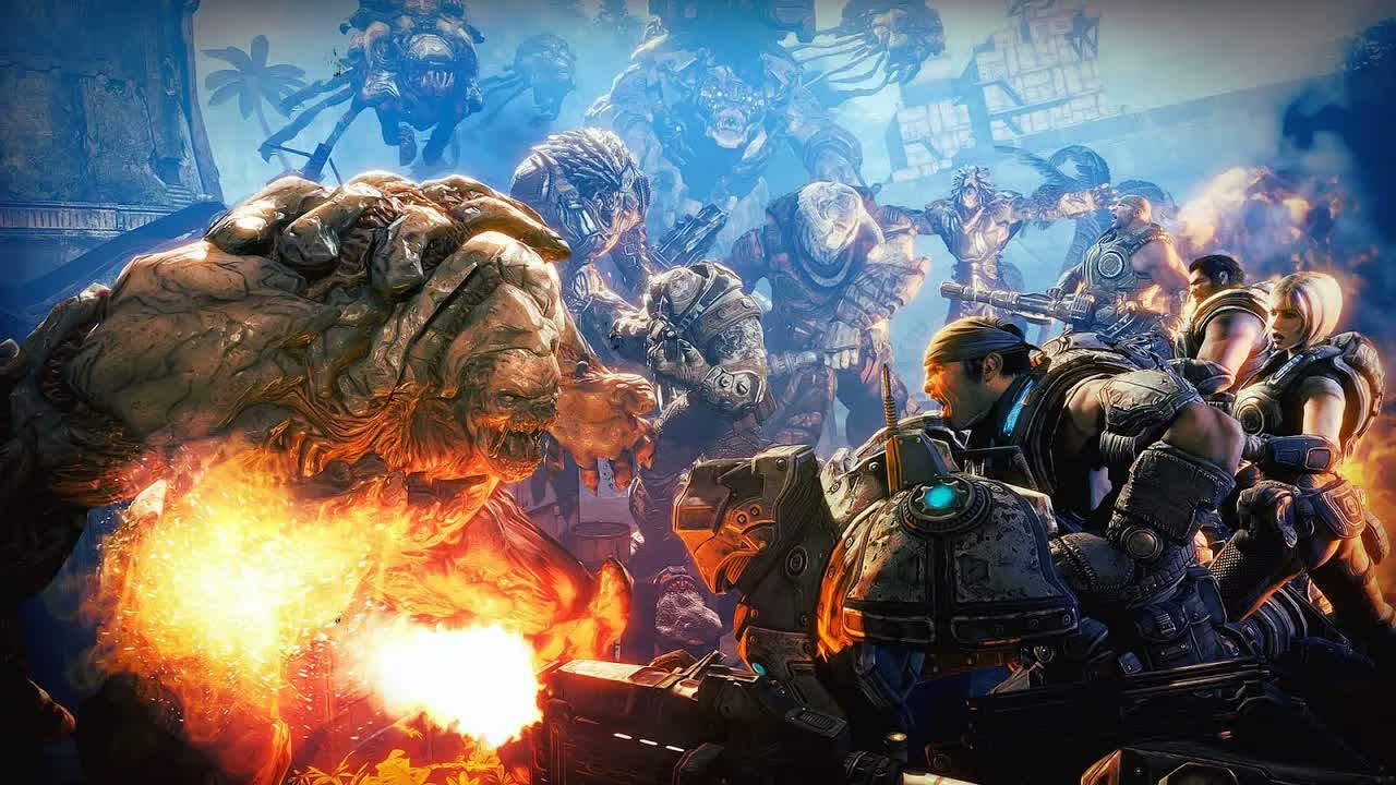 Gears of War 4 Gameplay e3 2015 EXCLUSIVE HD XB1 GoW Campaign Singleplayer/Multiplayer NEW Trailer