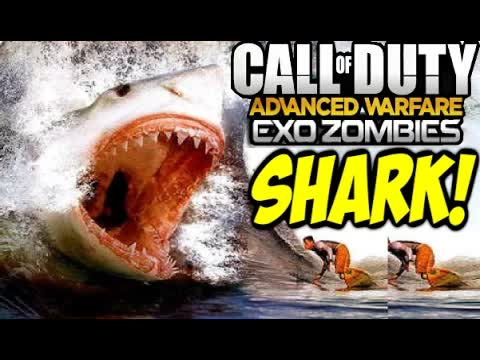Call of Duty Advanced Warfare EXO-ZOMBIES CARRIER HUGE SHARK TRAP/BOSS Gameplay! DLC 3 SUPREMACY Map
