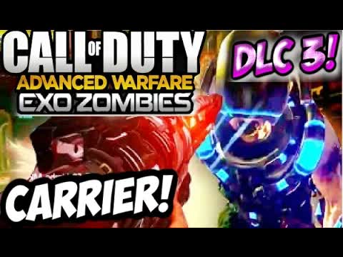 Call of Duty Advanced Warfare EXO-ZOMBIES CARRIER GAMEPLAY HUGE BOSS/TRAPS DLC 3 SUPREMACY Map Pack